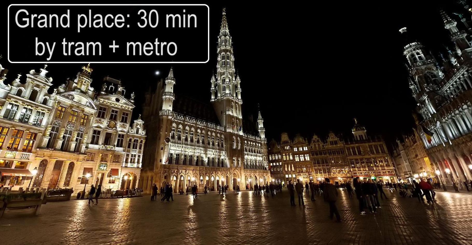 Furnished - Bright, Modern Apartment In Brussels, 15 Minutes Walk From The Atomium Esterno foto